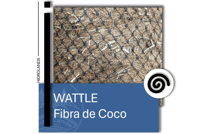 Wattle Fibra de Coco
